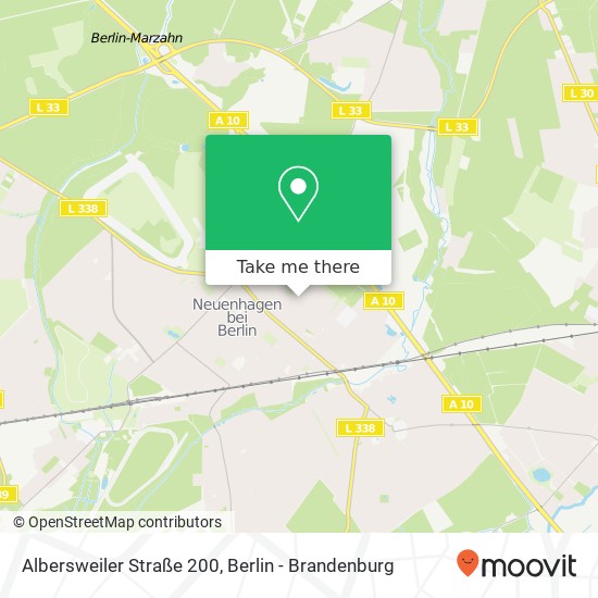 Albersweiler Straße 200, 15366 Neuenhagen bei Berlin map