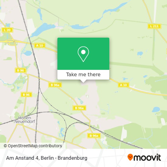 Am Anstand 4 map