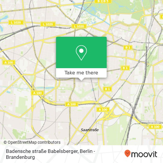 Badensche straße Babelsberger, Wilmersdorf, 10715 Berlin map