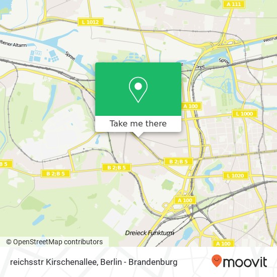 reichsstr Kirschenallee, Westend, 14050 Berlin map