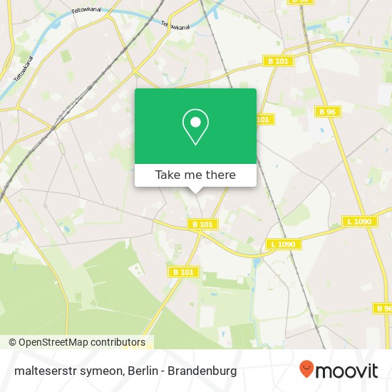 malteserstr symeon, Marienfelde, 12277 Berlin map