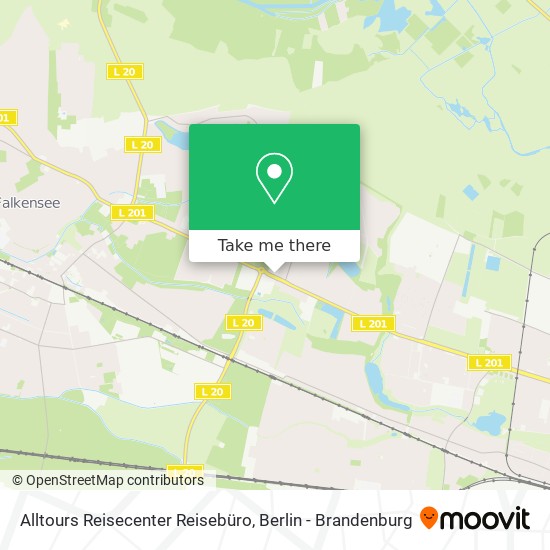 Alltours Reisecenter Reisebüro map