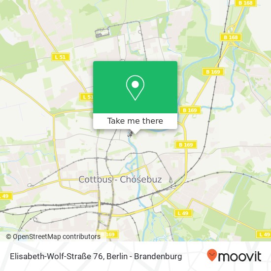 Elisabeth-Wolf-Straße 76, 03042 Cottbus map