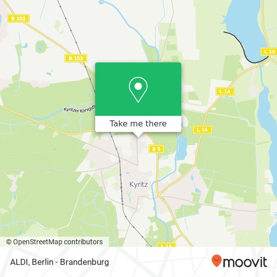 ALDI, Pritzwalker Straße 46 map