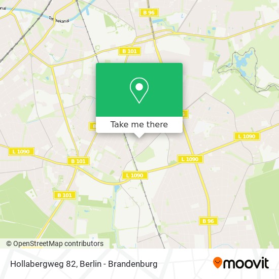 Hollabergweg 82 map