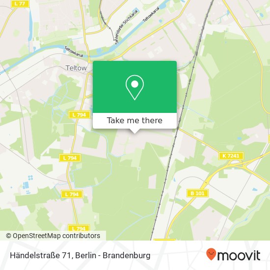 Händelstraße 71, 14513 Teltow map