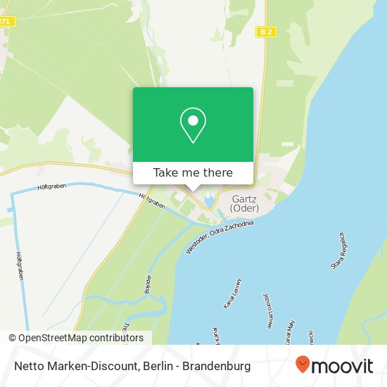 Карта Netto Marken-Discount, Kastanienallee 48