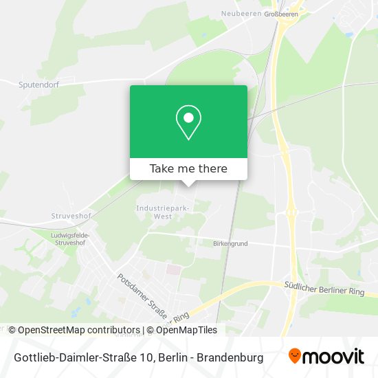 Карта Gottlieb-Daimler-Straße 10