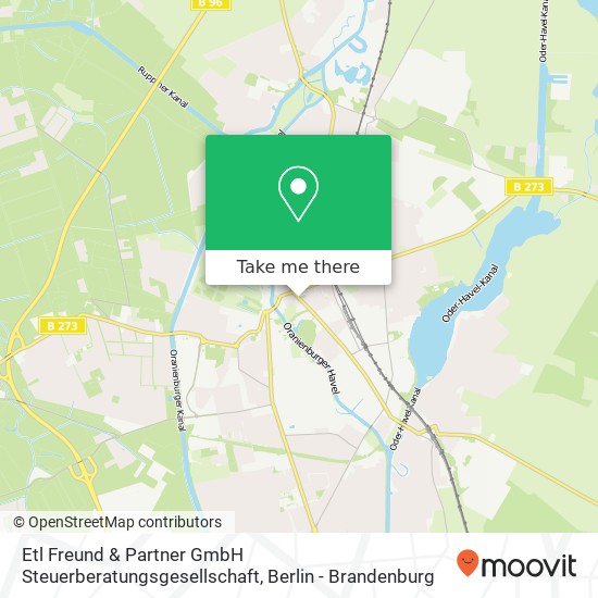Etl Freund & Partner GmbH Steuerberatungsgesellschaft, Lehnitzstraße 11 map
