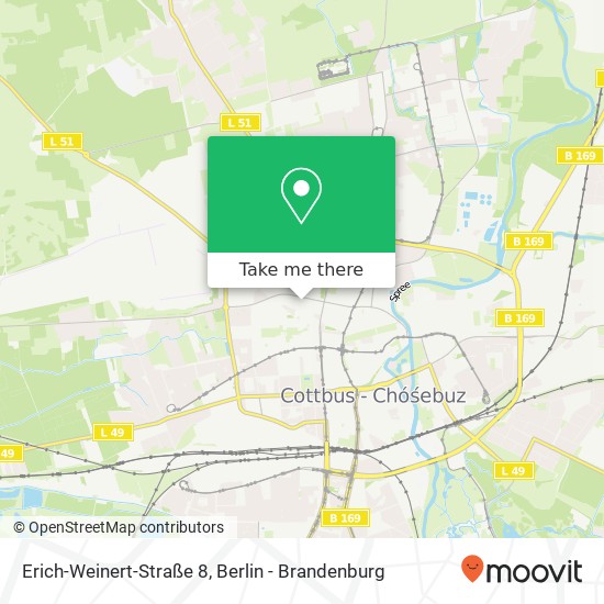 Erich-Weinert-Straße 8, 03046 Cottbus map