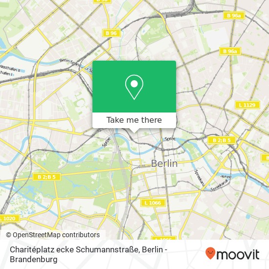 Charitéplatz ecke Schumannstraße, Mitte, 10117 Berlin map