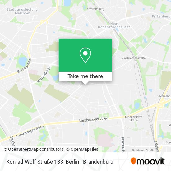 Карта Konrad-Wolf-Straße 133
