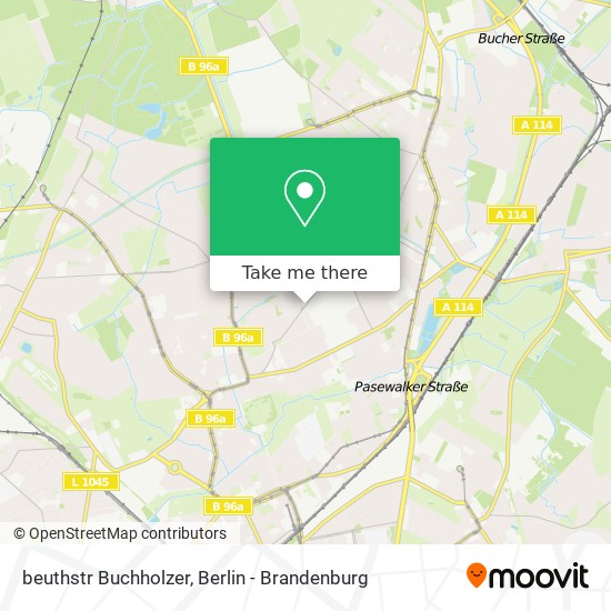 beuthstr Buchholzer map