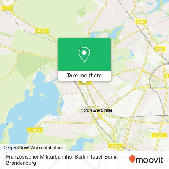 Franzosischer Militarbahnhof Berlin-Tegel map