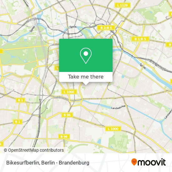 Bikesurfberlin map