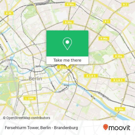 Fersehturm Tower map