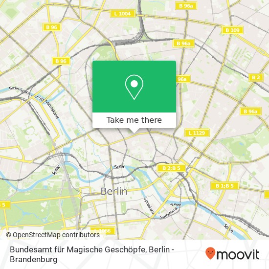 Bundesamt für Magische Geschöpfe map