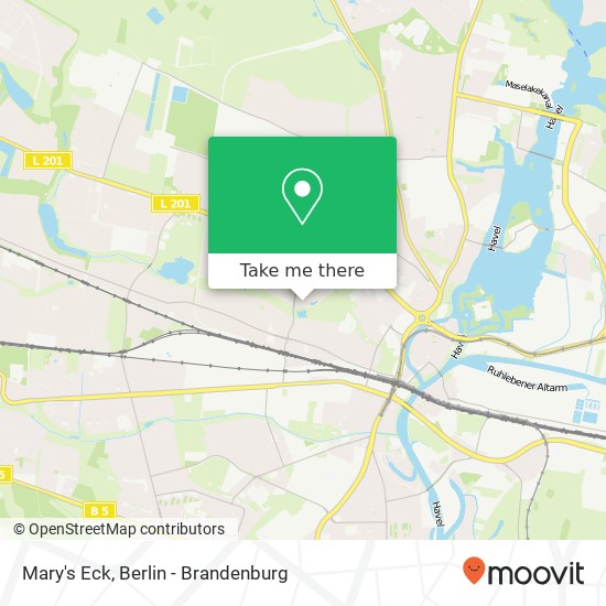 Mary's Eck, Kandeler Weg 3 map