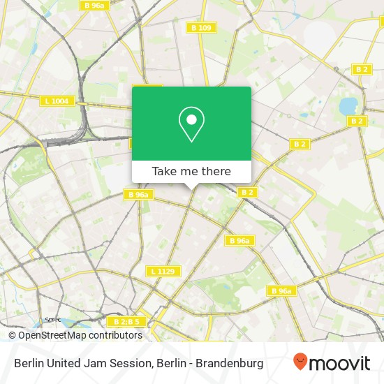 Карта Berlin United Jam Session