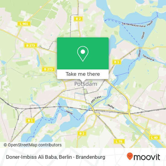 Doner-Imbiss Ali Baba, Friedrich-Ebert-Straße 95 map