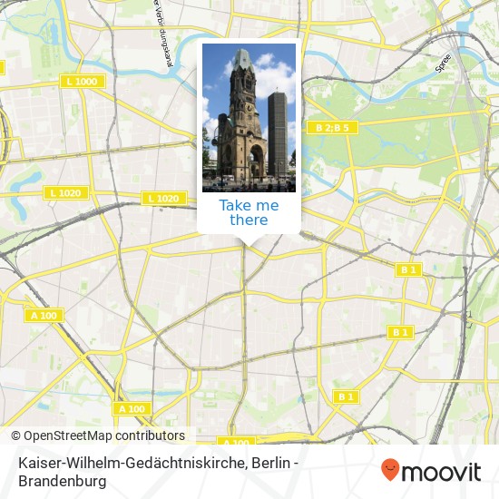 Kaiser-Wilhelm-Gedächtniskirche, Lietzenburger Straße 51 map