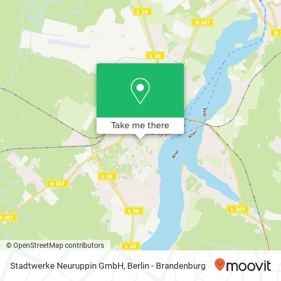 Stadtwerke Neuruppin GmbH map