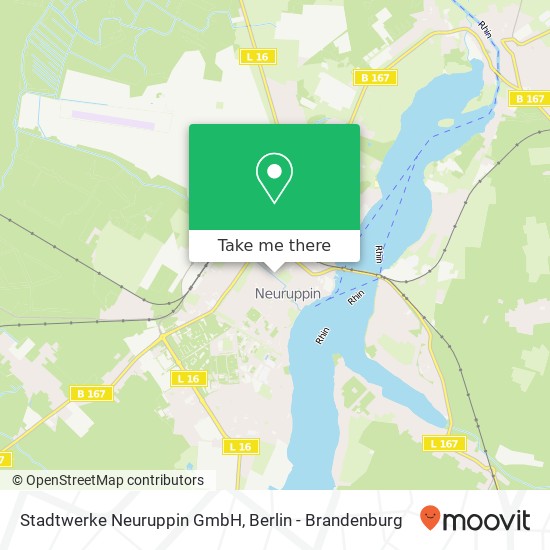 Stadtwerke Neuruppin GmbH map