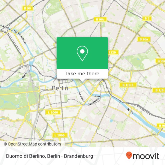 Карта Duomo di Berlino