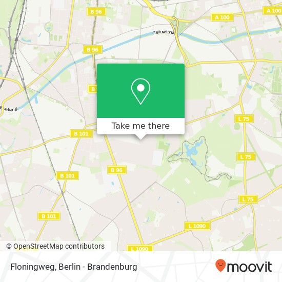 Floningweg, Mariendorf, 12107 Berlin map