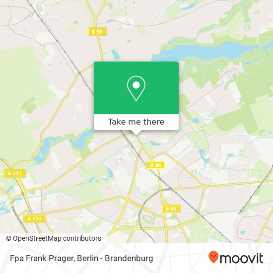 Карта Fpa Frank Prager, Oraniendamm 68