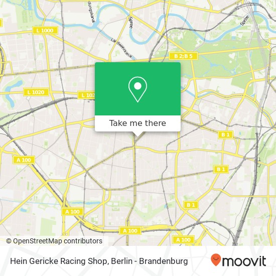 Hein Gericke Racing Shop, Spichernstraße map