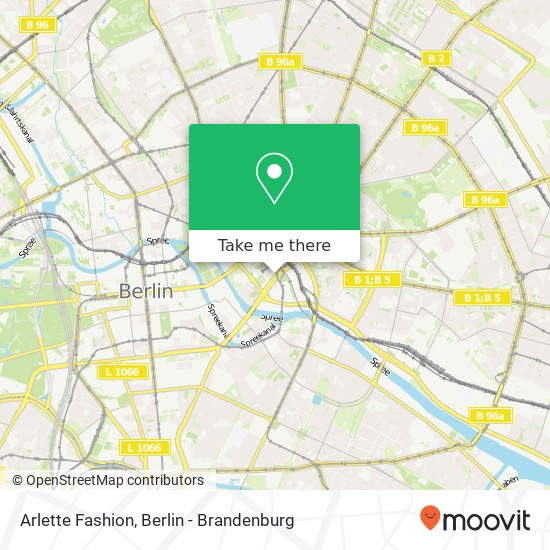 Arlette Fashion, Grunerstraße map