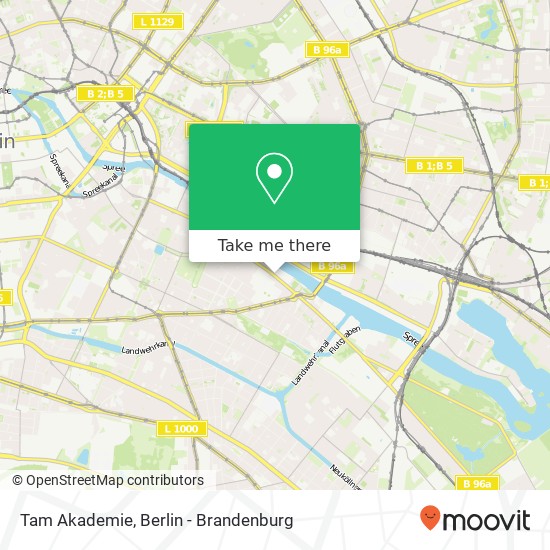 Tam Akademie, Köpenicker Straße 10 map