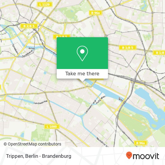 Карта Trippen, Köpenicker Straße