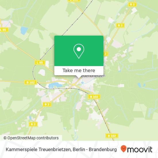 Kammerspiele Treuenbrietzen map