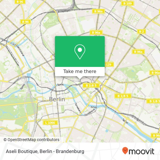 Aseli Boutique, Rosenthaler Straße map