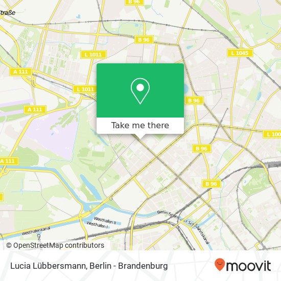 Lucia Lübbersmann, Müllerstraße map