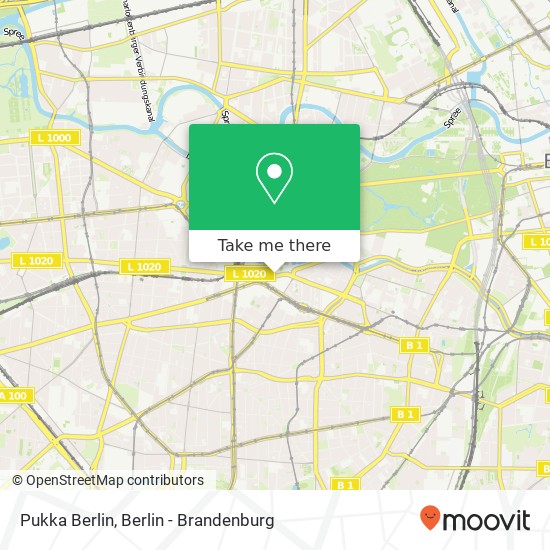 Карта Pukka Berlin, Budapester Straße