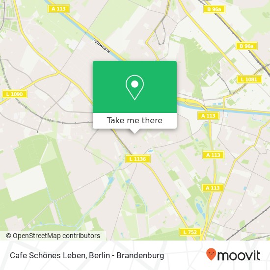 Cafe Schönes Leben, Prierosser Straße map