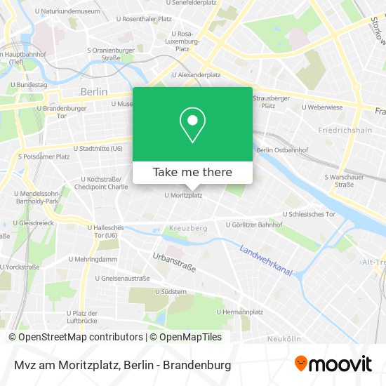 Mvz am Moritzplatz map