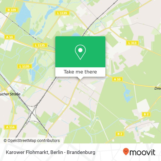 Karower Flohmarkt, Achillesstraße 57 map