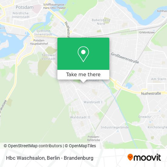 Карта Hbc Waschsalon