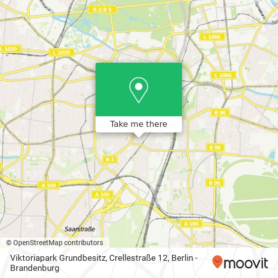 Viktoriapark Grundbesitz, Crellestraße 12 map