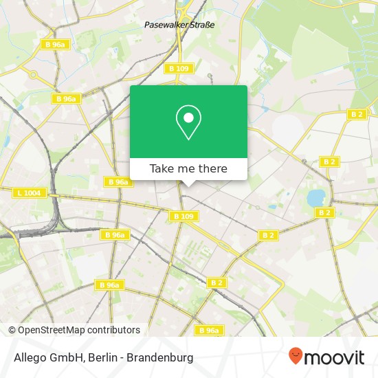 Allego GmbH map