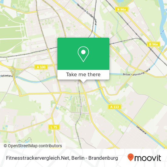 Карта Fitnesstrackervergleich.Net, Scheveninger Straße 15