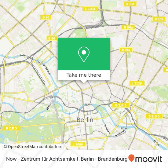 Now - Zentrum für Achtsamkeit, Tieckstraße 8 map