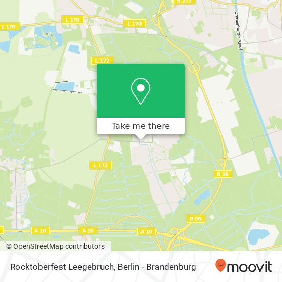 Rocktoberfest Leegebruch map