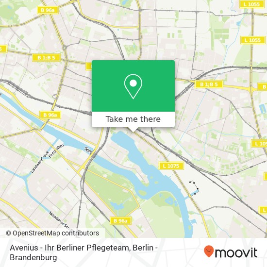 Avenius - Ihr Berliner Pflegeteam, Hauptstraße 5A map