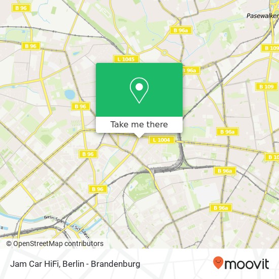 Jam Car HiFi, Prinzenallee 20 map