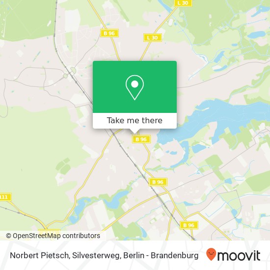 Norbert Pietsch, Silvesterweg map
